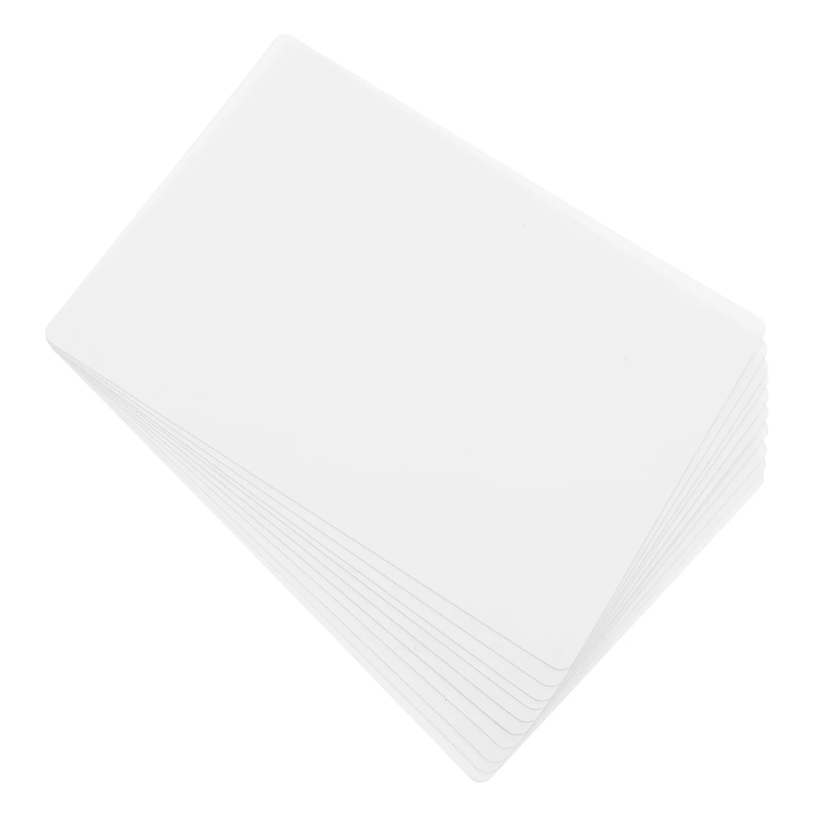 

10Pcs Commercial Whiteboards Writable Reusable Dry Erase Boards for Supermarkets Retail Restaurants Display Signage