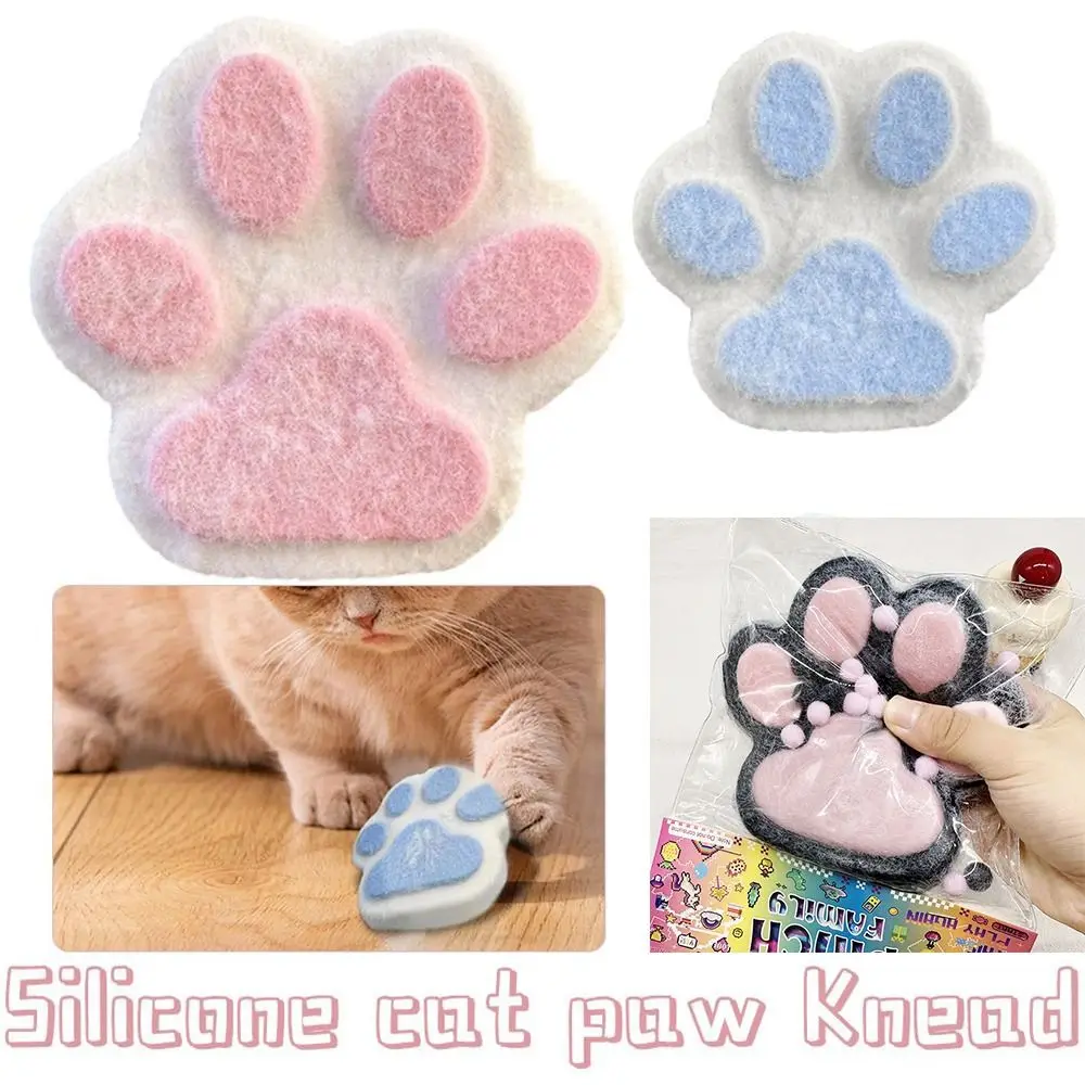 Sticky Cat Paw Squishy Toys Stress Relief Relief Relax Toys Giant Paw Squishy Pinching and Decompressing Toy Party Favors Gifts