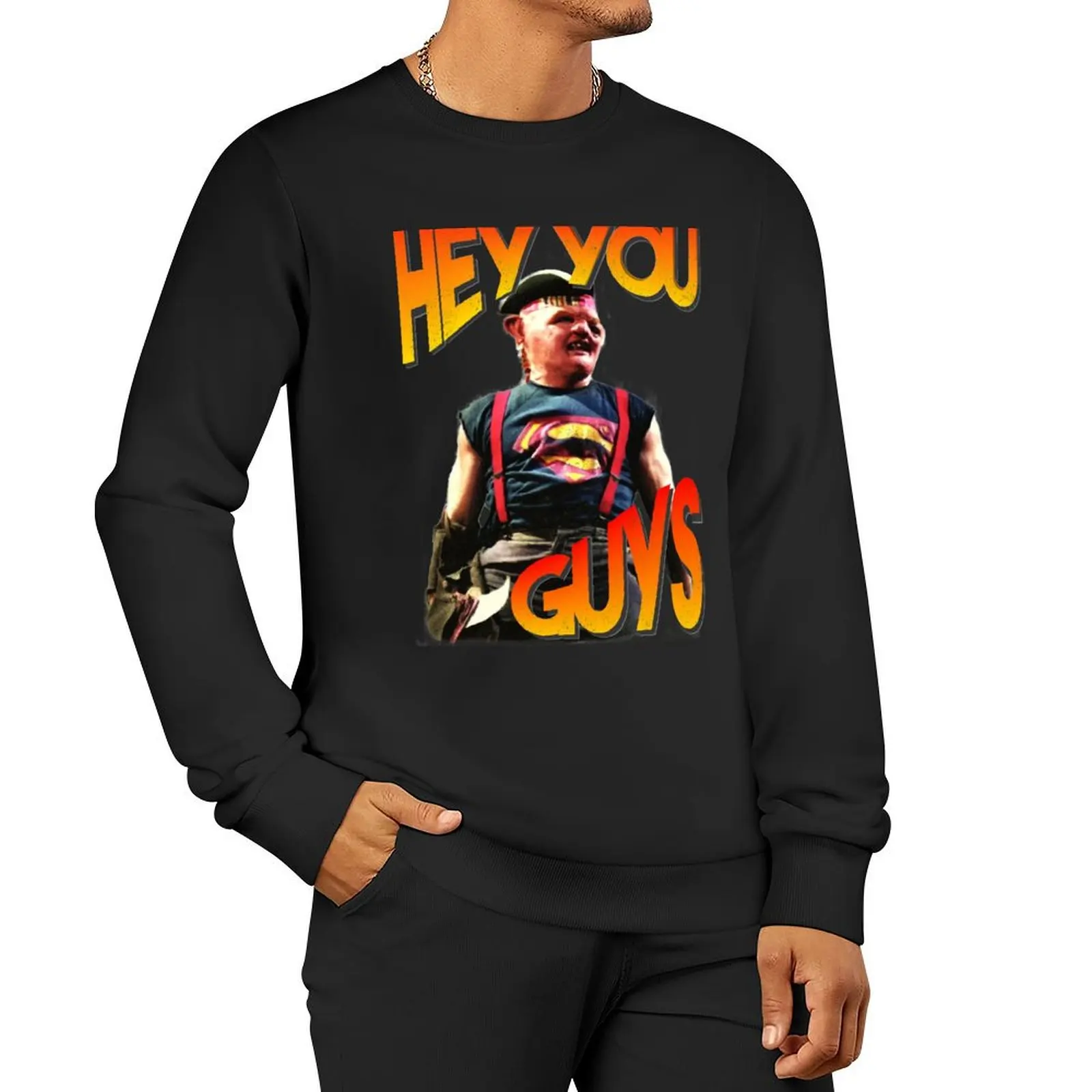 

Hey You Guys Sloth Goonies Sweatshirt tracksuit men's sweat-shirt male clothes anime sweatshirt