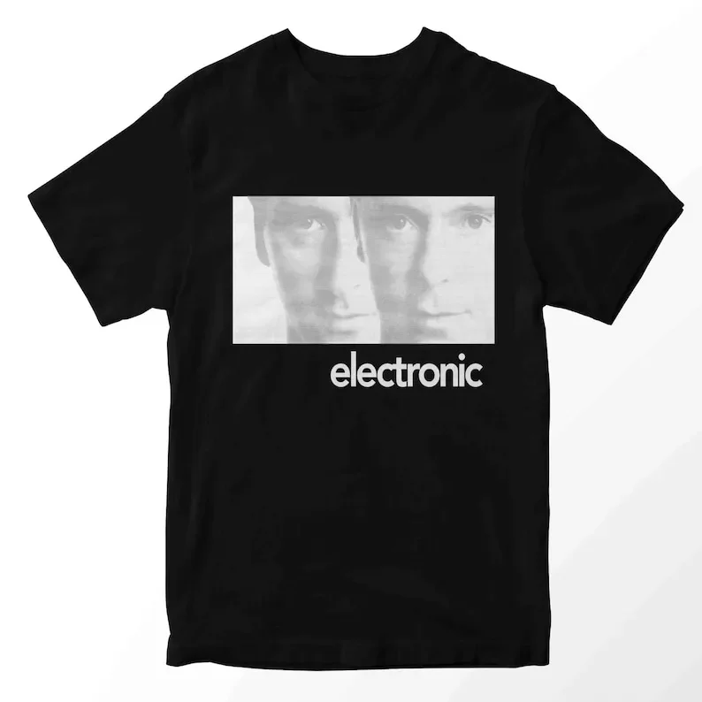 

Electronic Tshirt New Wave Men's Cotton T-Shirt O-Neck Tees Short Sleeve Clothes Big Size