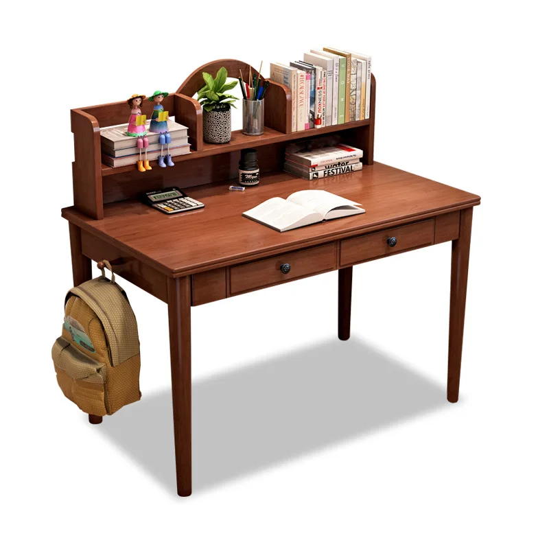 

Wooden Study Table Designs Learning Furniture Desk Wooden Simple Student Nordic Computer Kid Modern Study Table With Drawers