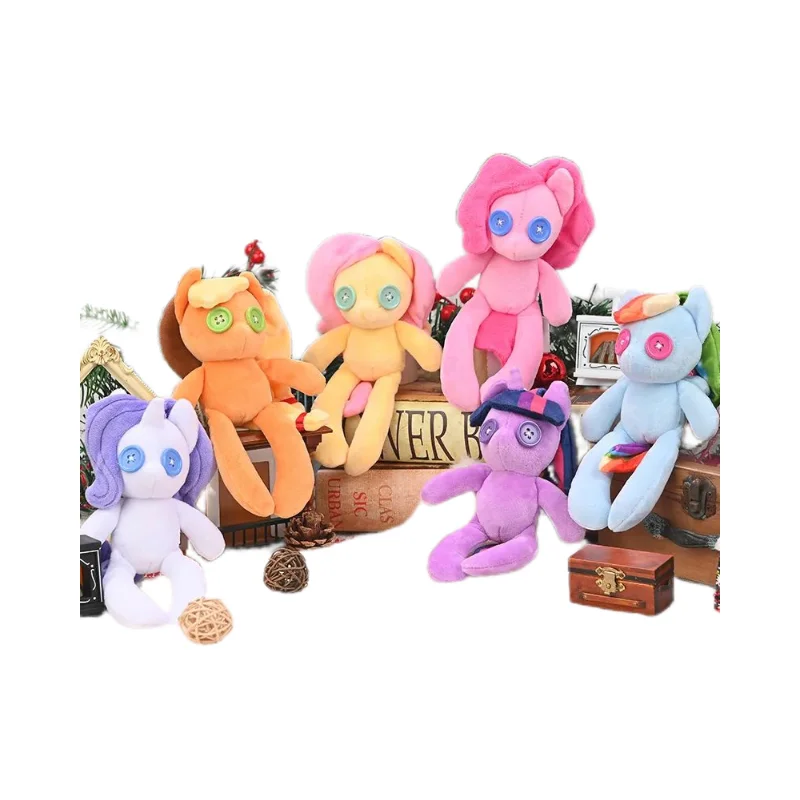 

Плюшевая игрушка My Little Pony Твайлайт Спаркл (Розамэна Дайан Пи) 18 см, милая плюшевая кукла, подвеска для студенческого рюкзака, подарки для детей