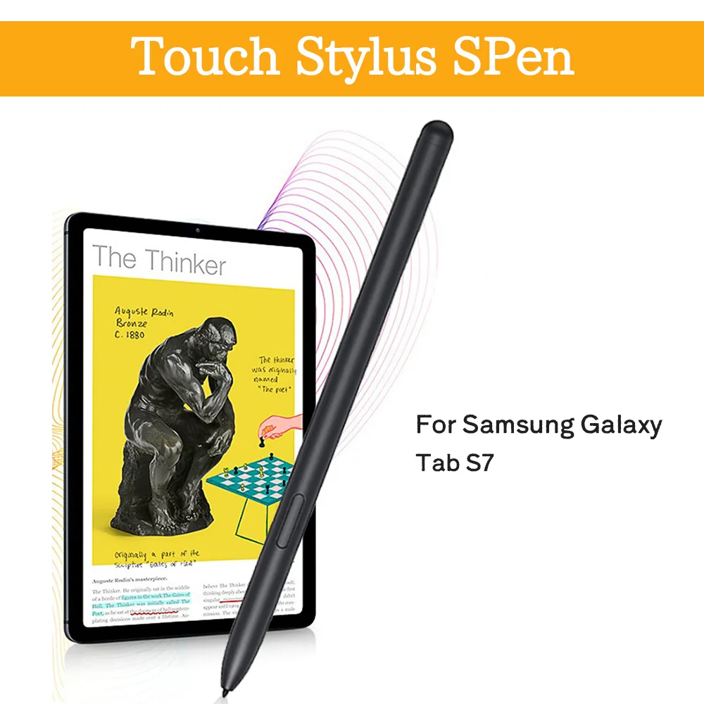 

Tablet Pen Stylus Touch Pencil for Samsung Galaxy Tab S7 FE, High Precision Stylus without Bluetooth
