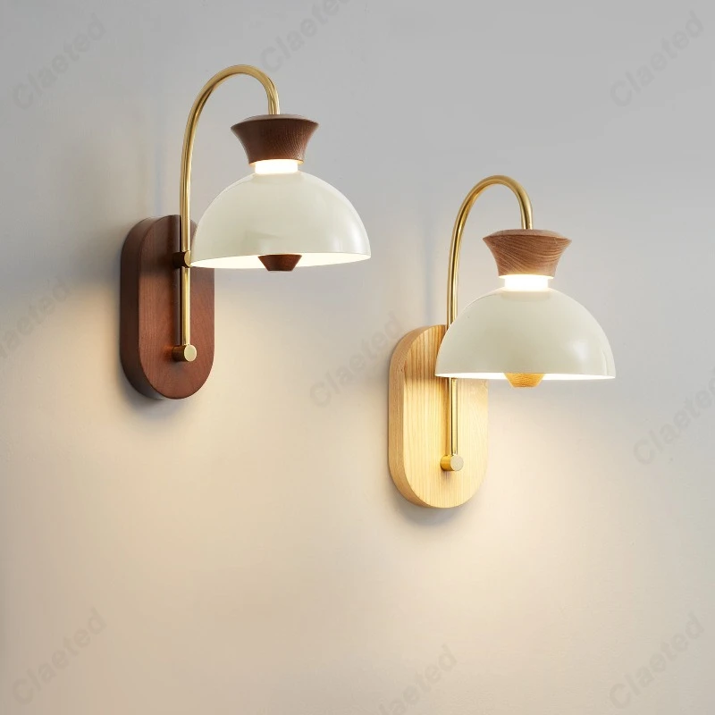 

Retro Simple LED European Wall Lamp Bedroom Bedside Lamp Living Room Dining Room Study Decorative Lighting