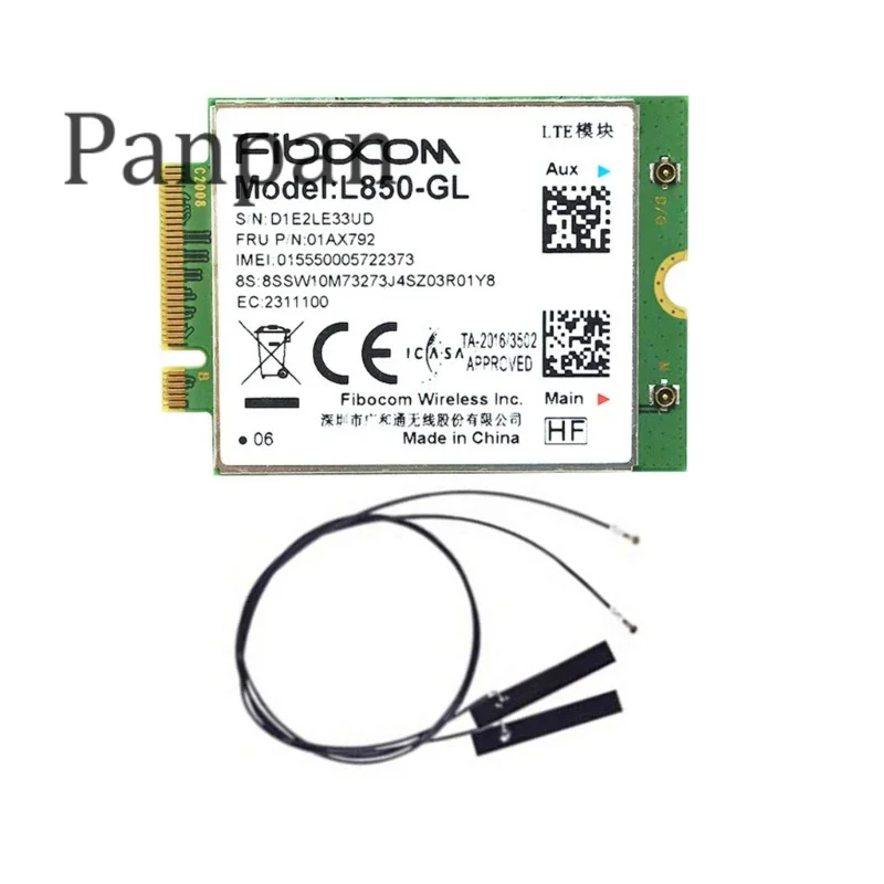 

L850-GL M2- Card 01AX792 4G LTE Wireless Module for ThinkPadX1 Carbon Gen6 X280 T580 T480s L480 X1 Yoga Gen3-L580