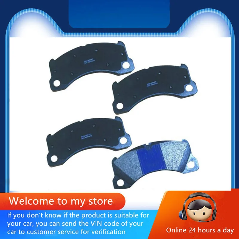 Front Brake Pads - 22049 For Porsche Panamera S Hybrid Cayenne Turbo / Tigers Freiheit / Auto Parts 7l0 698 151 M