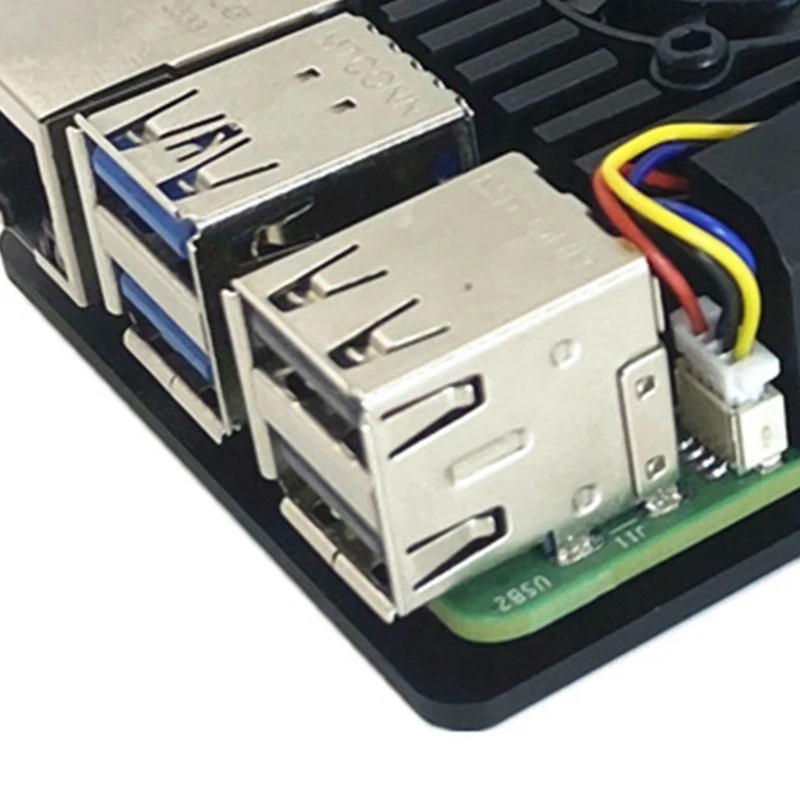 Y50A-Aluminiowa obudowa chłodząca z wentylatorem PWM dla Raspberry Pi 5