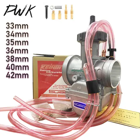 Per KEIHIN 2T 4T Scooter ATV UTV 250CC 300CC 350CC 400CC Motore Del Motociclo PWK 33mm 34mm 35mm 36mm 38mm 40mm 42mm Carburatore
