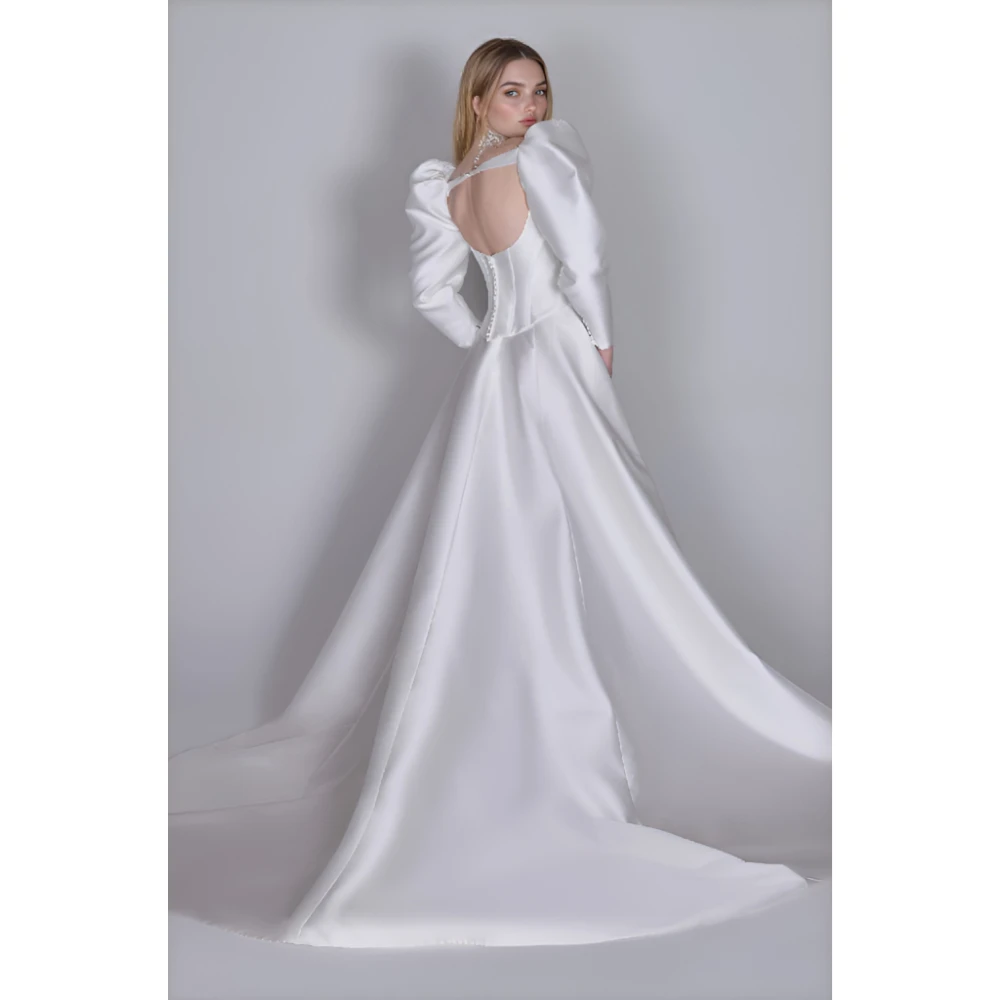 ESBRIDE Abiti da sposa per la mamma Sposa Elegante donna Abito da sera Abito da sera a maniche lunghe Abiti da donna eleganti di lusso