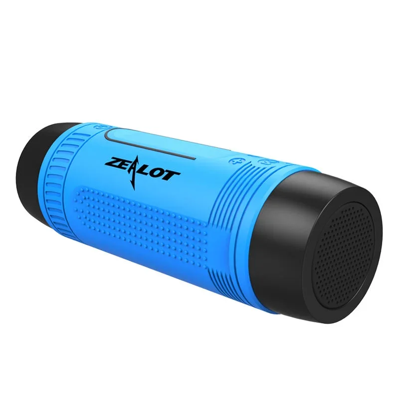 

S1 Bluetooth-динамик Открытый велосипед Портативный сабвуфер Бас Беспроводная колонка FM-радио Power Bank + фонарик