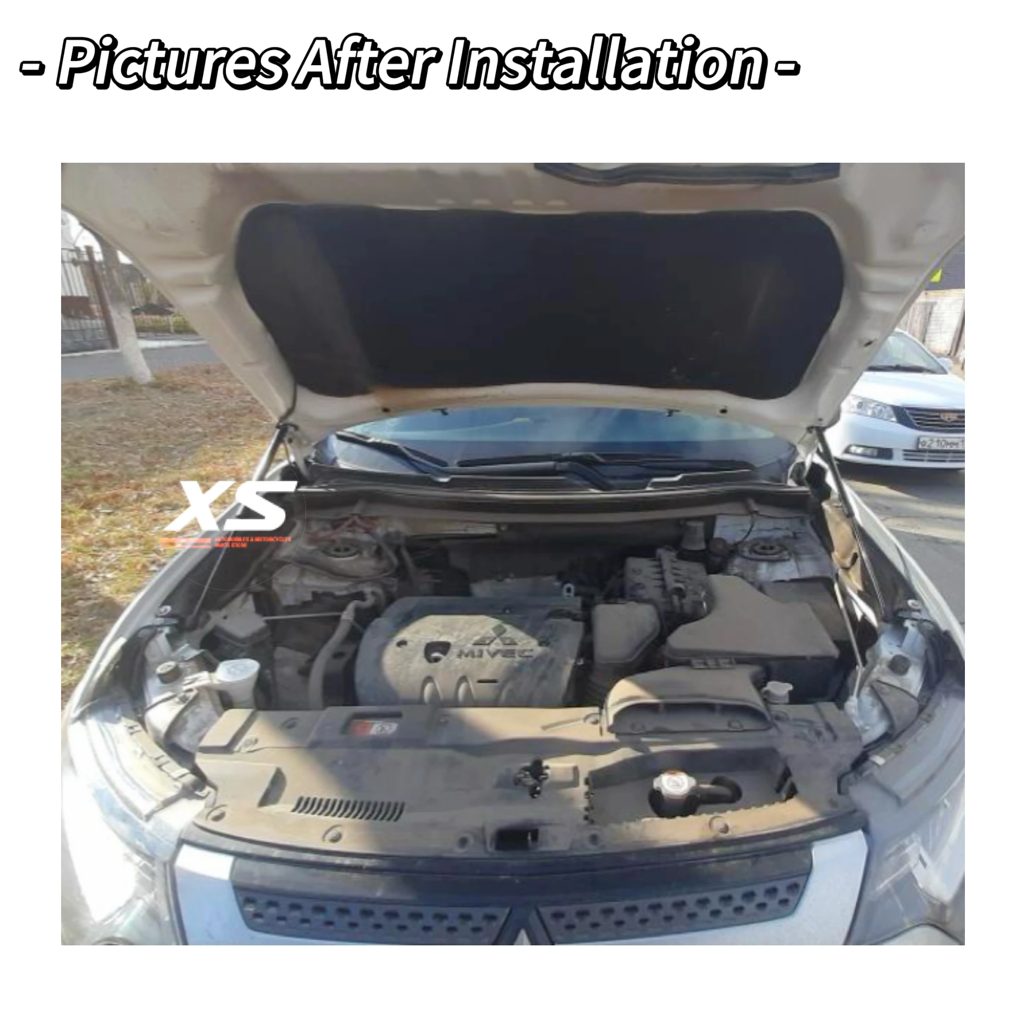 Hood Struts For Mitsubishi Outlander 3rd GF GG ZJ ZK ZL 2013-2021 Front Bonnet Modify Lift Support Shock Damper Cylinder Pistons