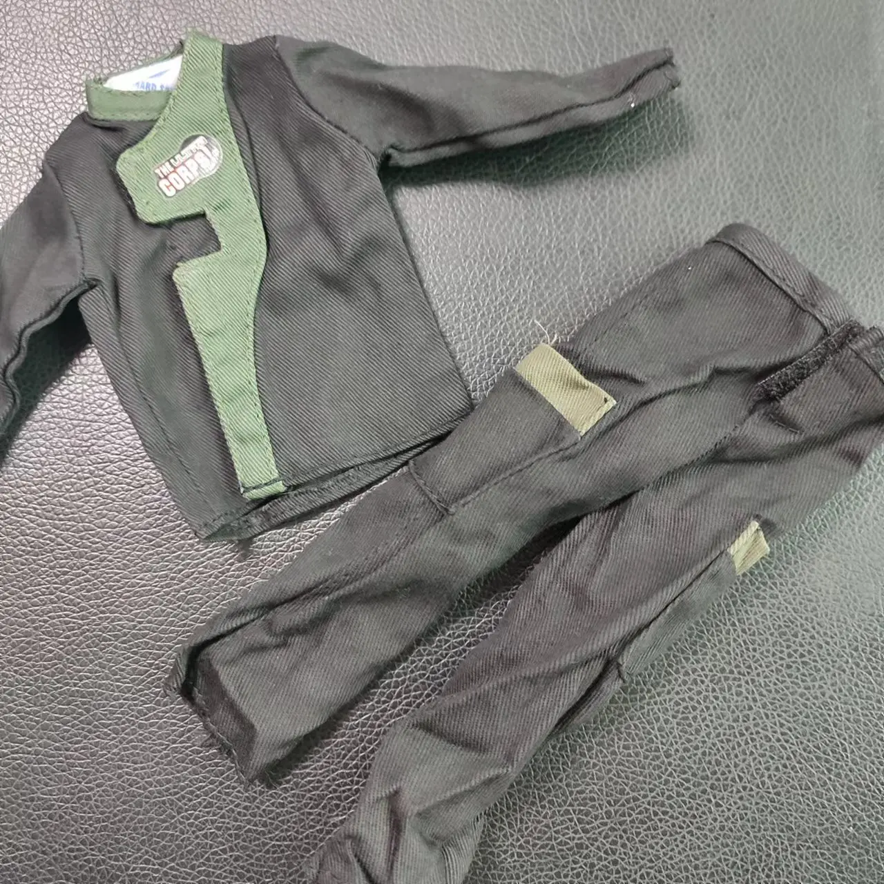 1/6 skala zabawki figurki akcji ubrania garnitur bluza garnitur bawełniany zielony dopasowane kolory płaszcz dopasowany zestaw spodni 12 Cal sylwetki ciała