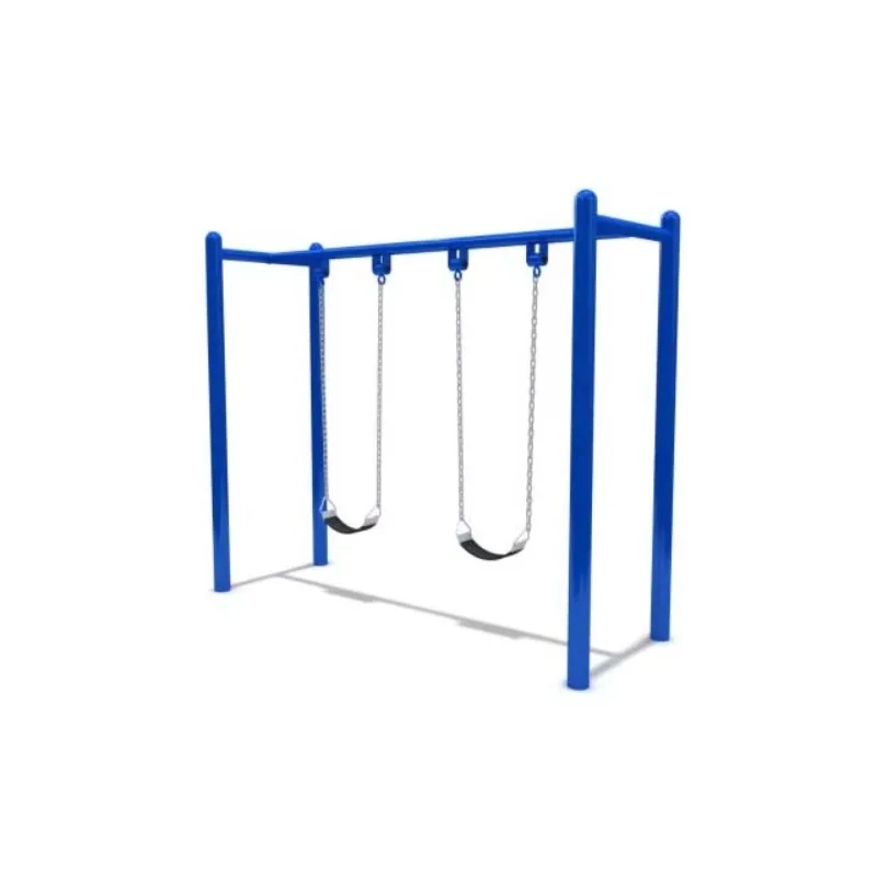 

Kindergarten Outdoor Playground Baby Swing Set Garden Outdoor Metal Swing Children's Playground Equipment Garden