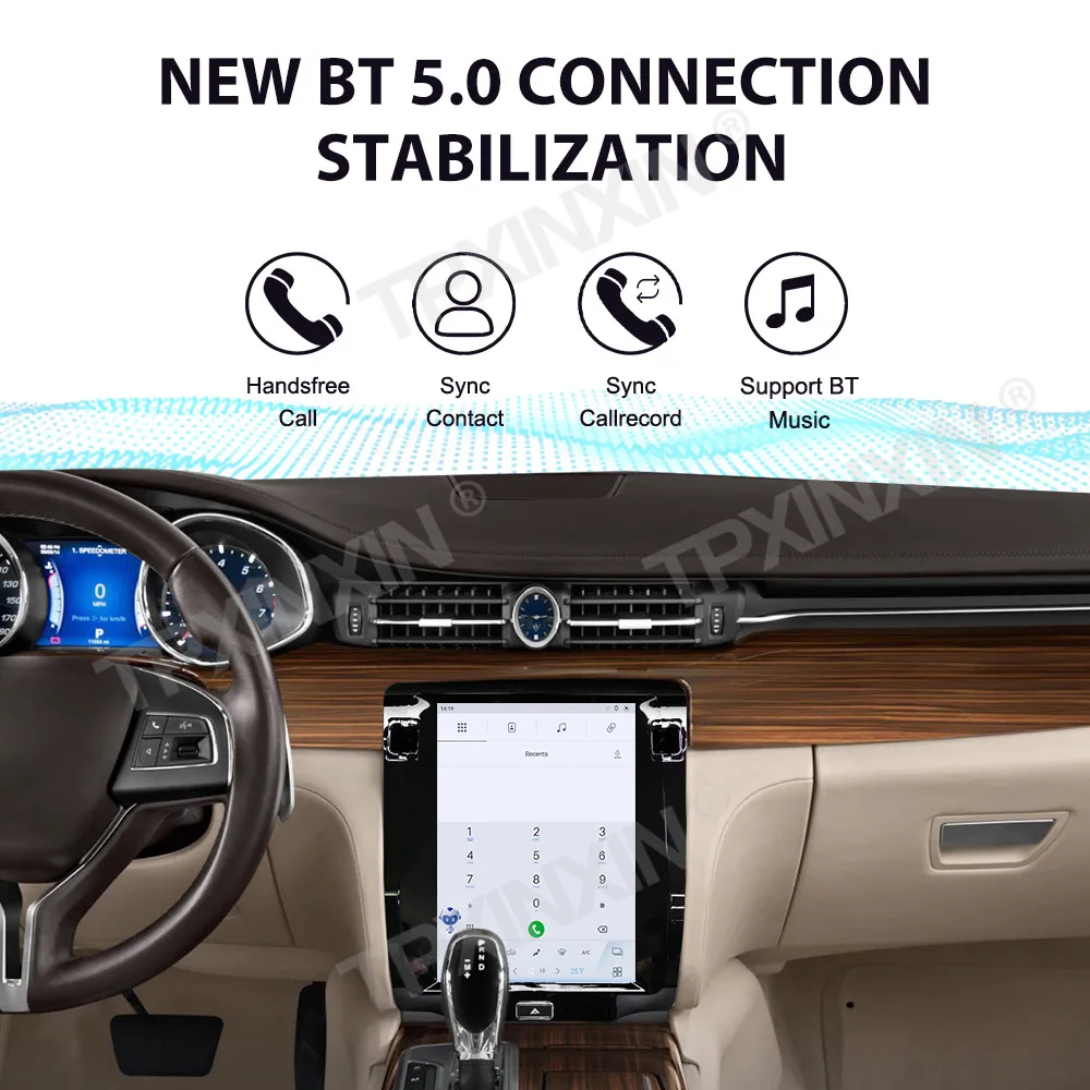 

Для Maserati Quattroporte 2013-2017 Android автомобильный радиоприемник мультимедийное видео Carplay авторадио стерео GPS навигация головное устройство