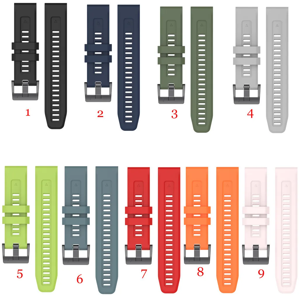Quick Fit Strap Garmin Fenix 3567 5X 6X 7X 5S 6S 7S Pro plus,instinct 2,Forerunner 955 965 745 935 945 hr Silicone watch Band