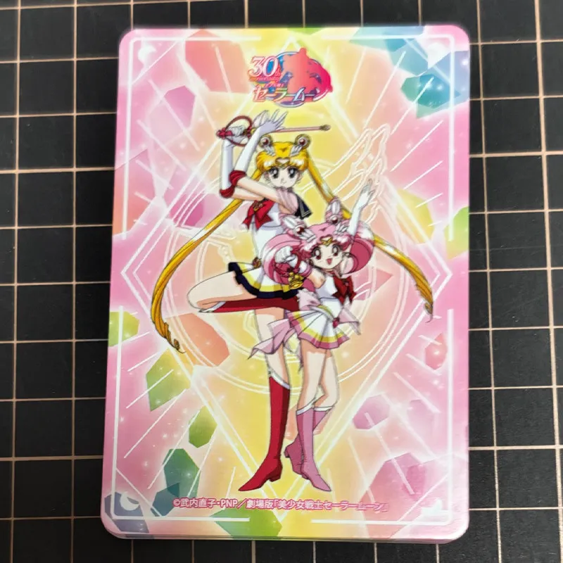 DIY 10pcs/set Sailor Moon Self Control Collect Signature Trading Flash Card Anime Cartoon Gift view 5
