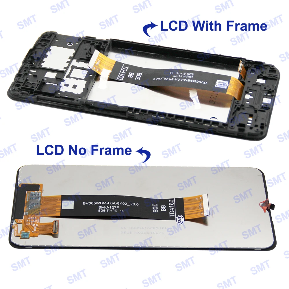 6.5\'\' High Quality For Samsung A12 Nacho LCD A127F A127M A127U LCD Display Touch Screen Digitizer Assembly For Samsung A127 LCD