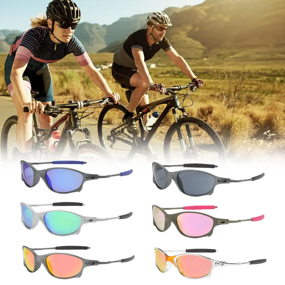 

MTB Man Polarized Sunglasses Cycling Glasses UV400 Bicycle Cycling Sunglasses Glasses Riding Metal Fishing Eyewear Goggles A8W3
