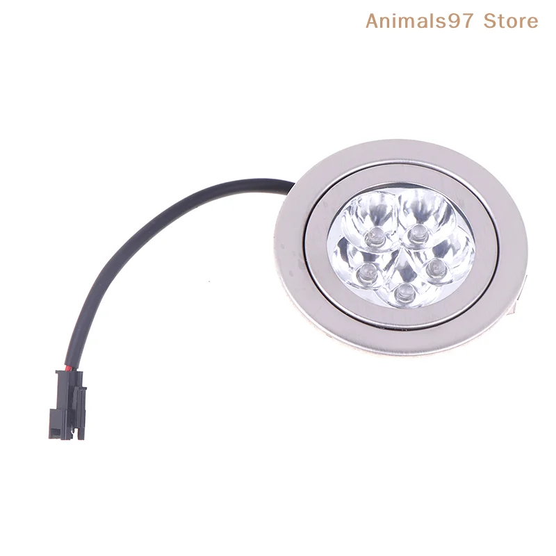 1 Pc 70mm Universal DC 12V/15V 1.5W LED Kitchen Cooker Range Hood Light Smoke Exhauster Ventilator Lamp LED Integrated Spotlight