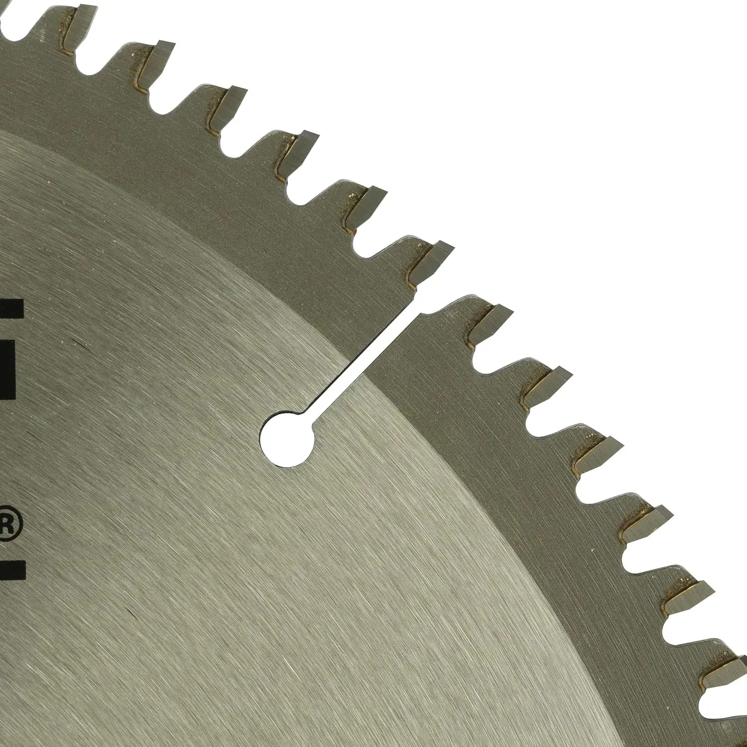 

DEWALT DW03240-IN 12-дюймовое (305x25.4 мм) 100-зубчатое твердосплавное пильное полотно, быстрые и чистые резы по алюминию - прочная вольфрамовая конструкция