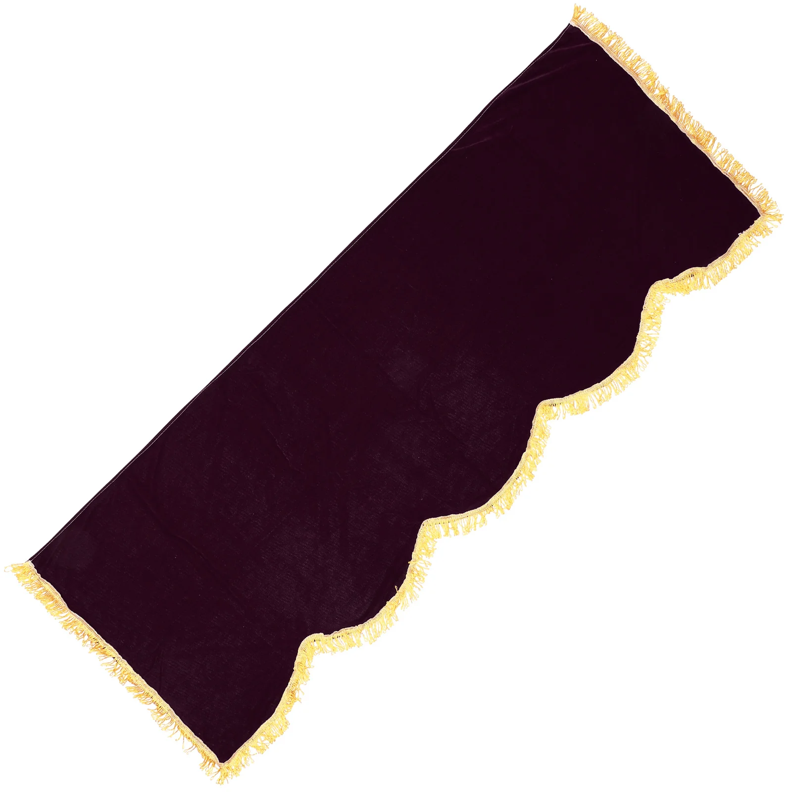 

Upright Piano Dust Dustproof Cloth Cover Protective Digital Purple Golden Velvet