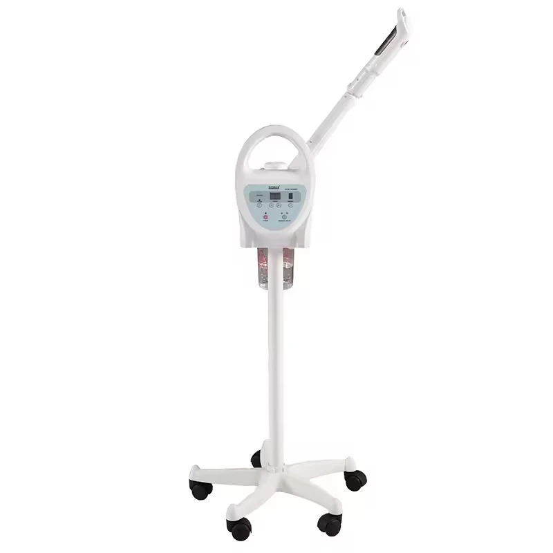 2025 Professionele schoonheidssalon gezichtsstomer Hete damp ozon