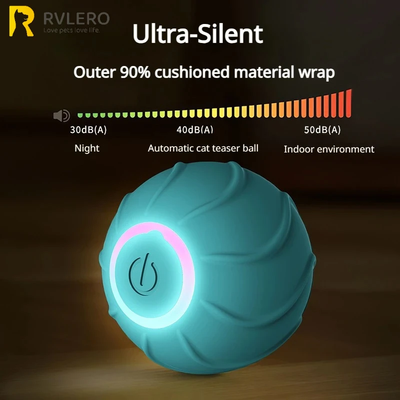 Juguetes inteligentes para gatos, pelota rodante, juguete para gatos, propietario, juguetes interactivos, pelota que rebota automática, USB, pelota para saltar para gatitos