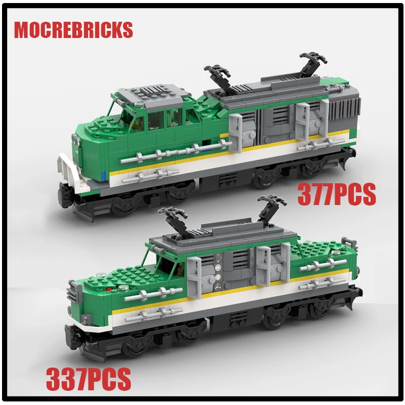 

MOC Heavy-Haul Crocodile Diesel Locomotive Sets Building Blocks Assembly Train Model Technology Bricks Toys Children Gifts