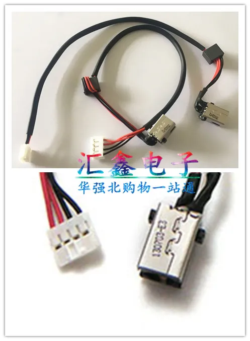 

Для Lenovo Y470 Y580 G570 G575 U460 Интерфейсная головка питания с кабелем DC-IN