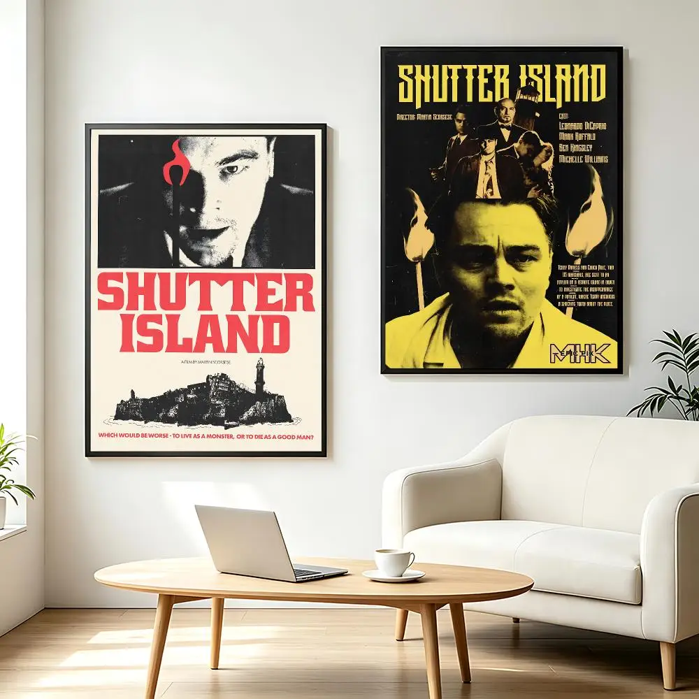 movie Shutter Island Poster  Poster HD Printing Fresh and Nordic Home Decor Wall Art for the Living Rooms Hallways Gift Giving