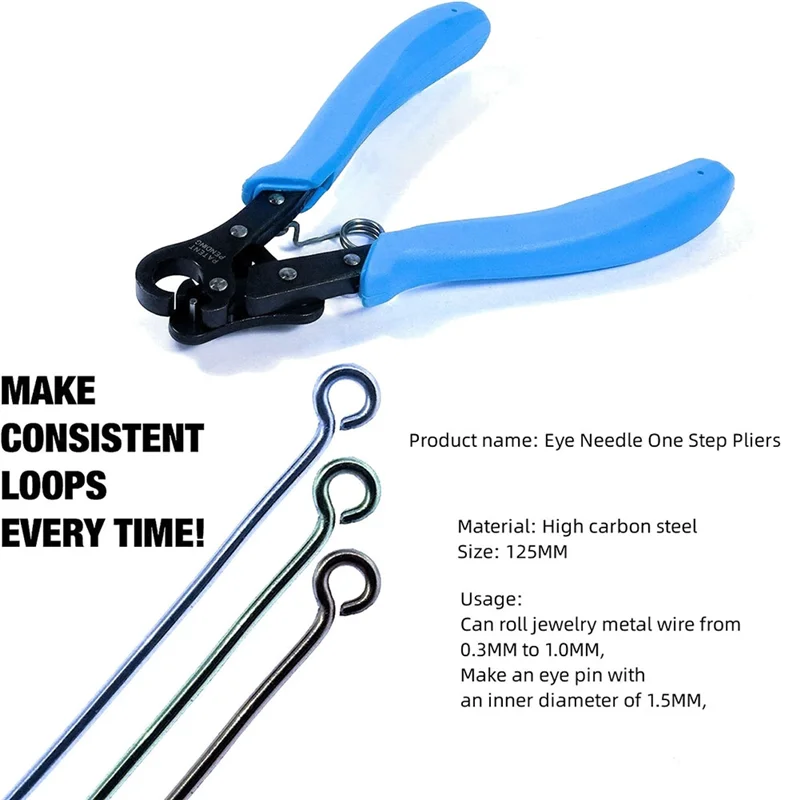 

JHD Wire Rolling Plier Set For Wire Winding Bending Repair Jewelry Making Tool Round Nose Pliers