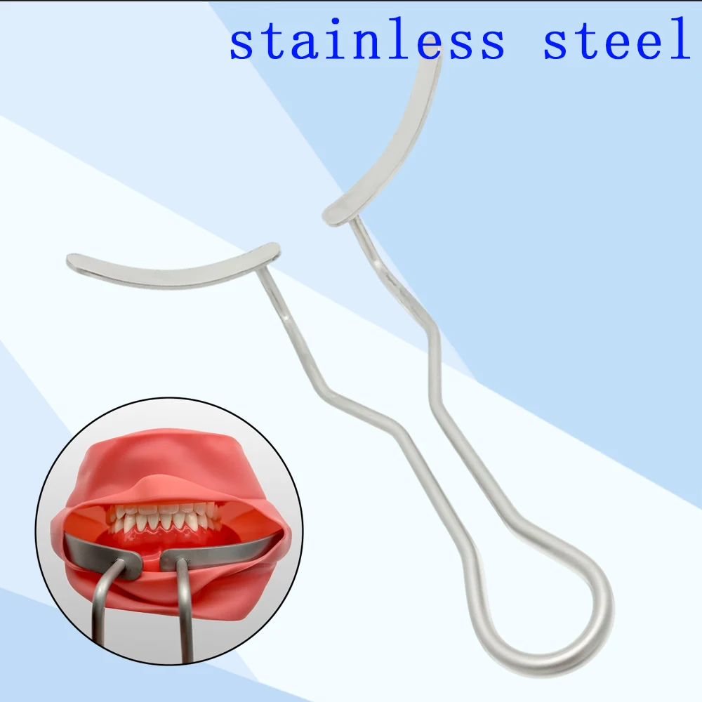 

Хирургический ретрактор для зубных имплантатов, ретрактор для губ и щек с обратным углом для открытия рта, оральных процедур