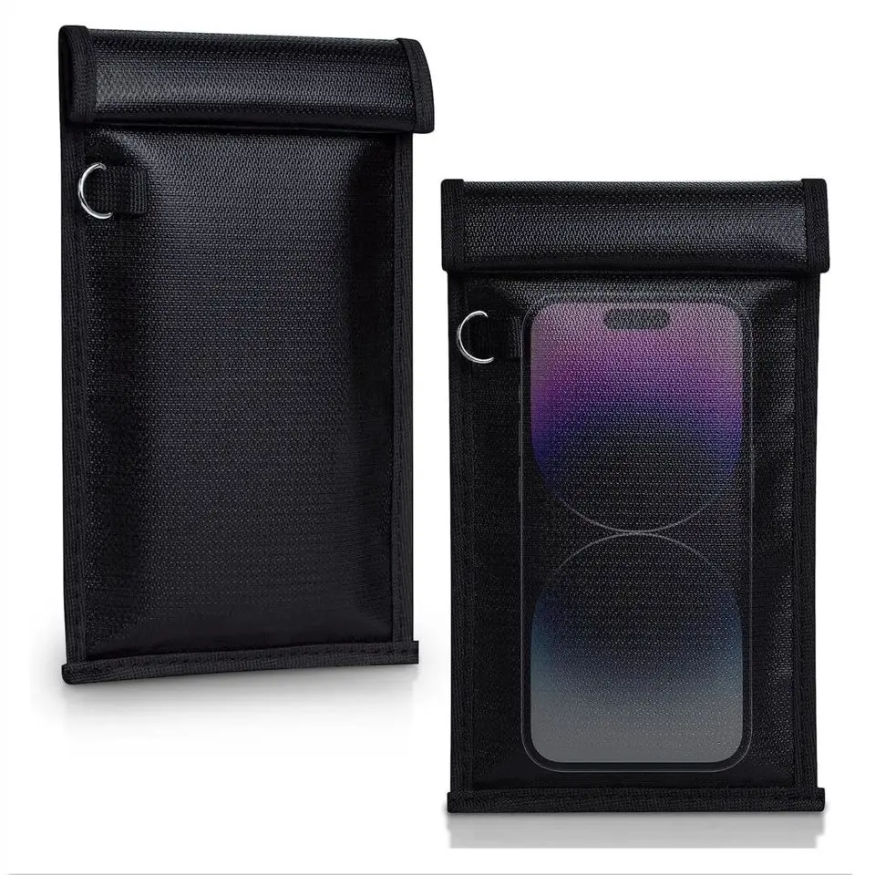 Waterproof Anti-theft S/M/L/XL Car Key Mobile Phone Signal Shielding Bag RFID Signal Shielding Blocker Safety Storage Pouch Case