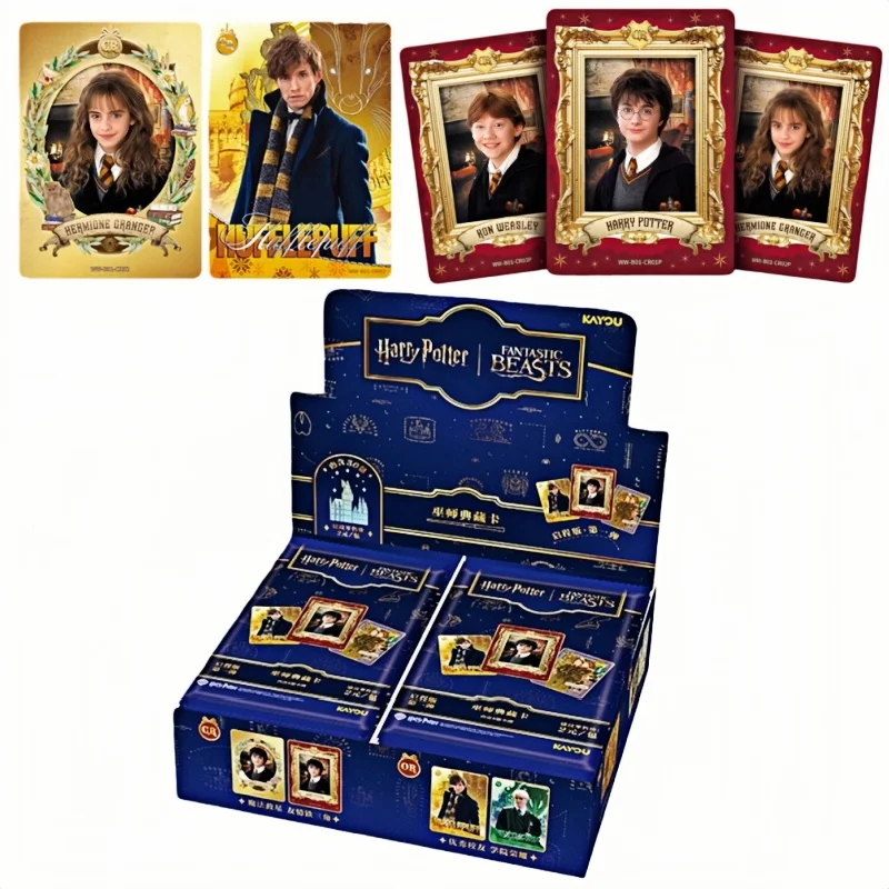 

Официальный набор коллекционных коллекционных карточек KAYOU Harry Potter — оригинальный вариант Wizard Departure Edition премиум-класса для коллекционеров