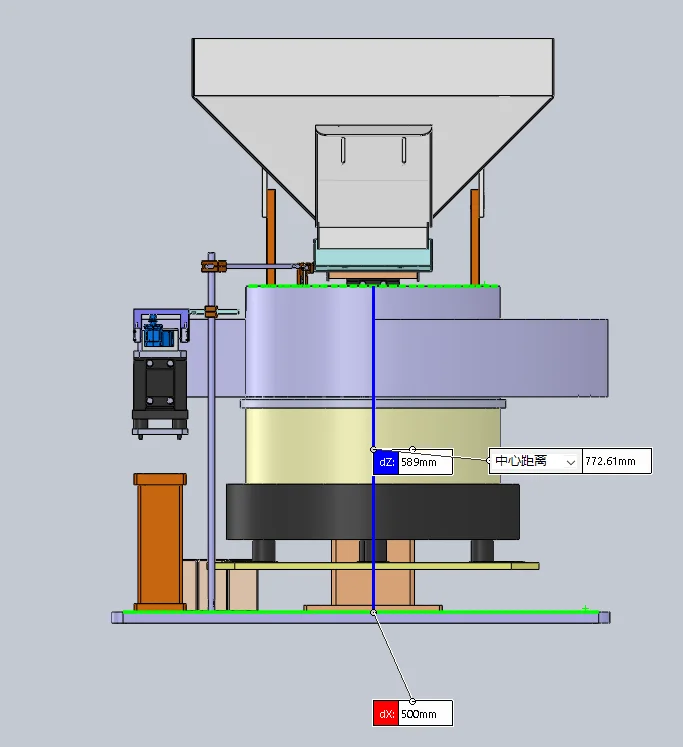 Aanpassen Met De Klok Mee Elektromagnetische Precisie Kom Vibrator Feeder Base Drive