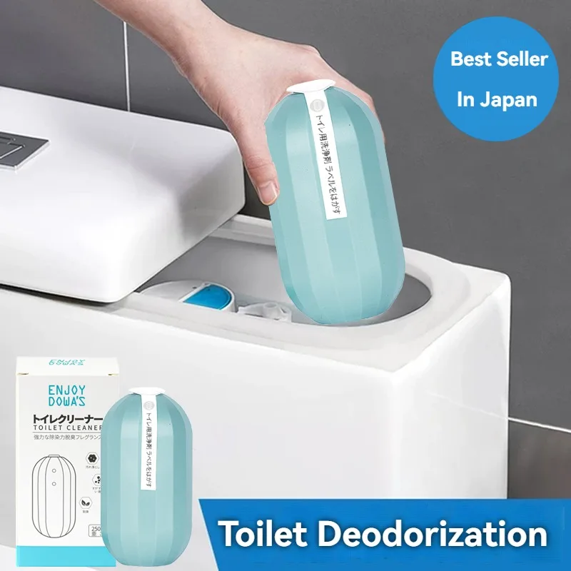 

90-Day Long-Lasting Toilet Cleaner (6/8 Pack) Blue Deodorizing Magic Bottle for Home Use Stain Removal Freshness