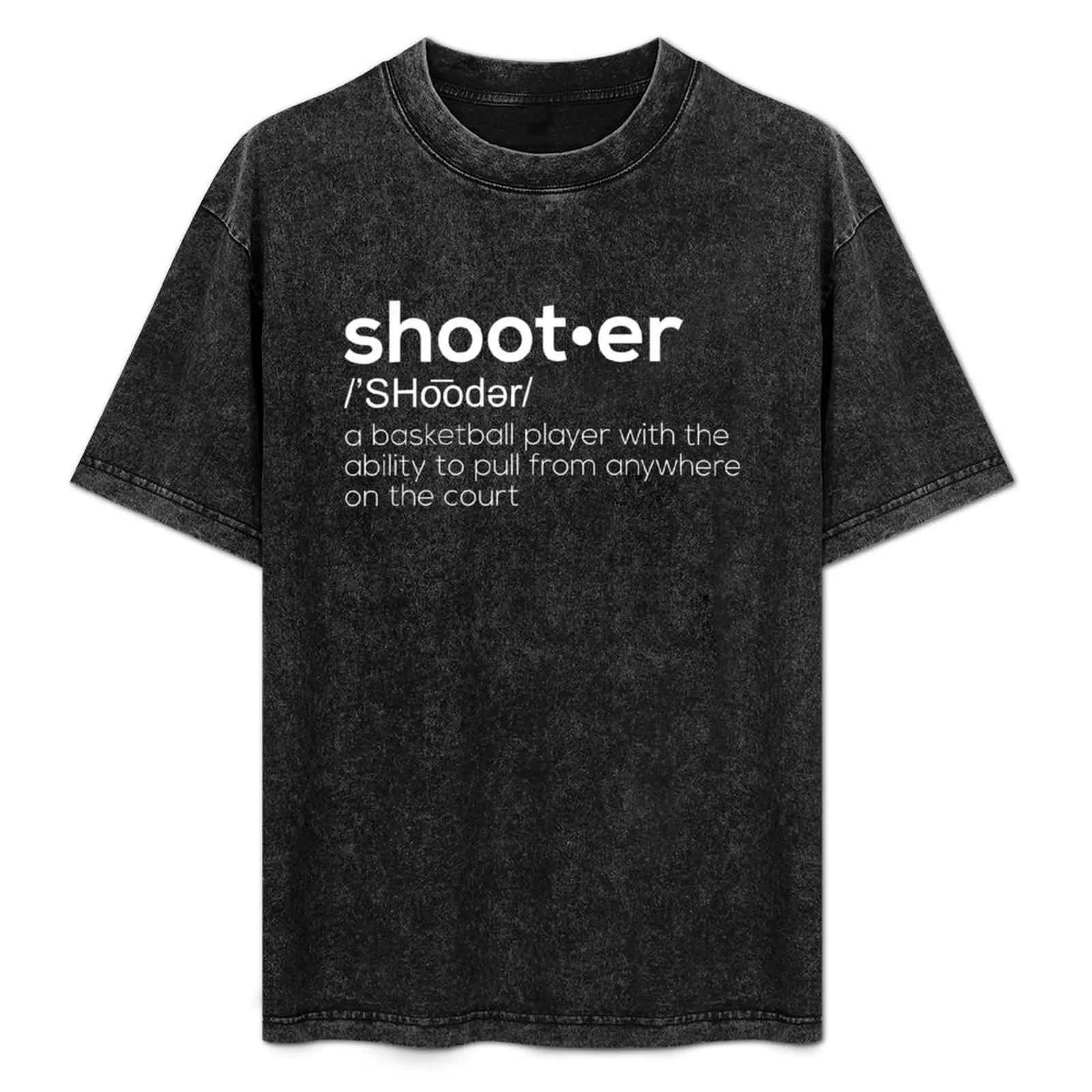 

Basketball Shooter Definition T-Shirt Holiday Casual Short Sleeve Top