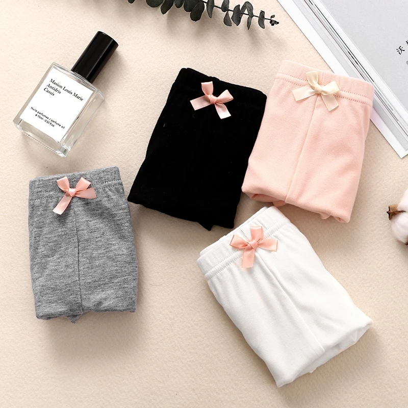 

Детские хлопковые танцевальные боты Bla, облегающие футболки длиной четверти, брюки для девочек, белый балет, базовый слой для латинских танцев, Tr...