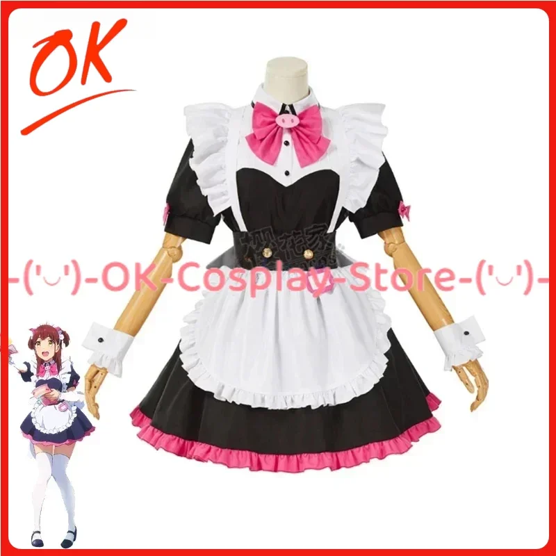 

[Customized] Akiba Maid War Mannen Ranko Cosplay Costume Women Anime Roleplay Maid Dress Halloween Carnival Party Uniform