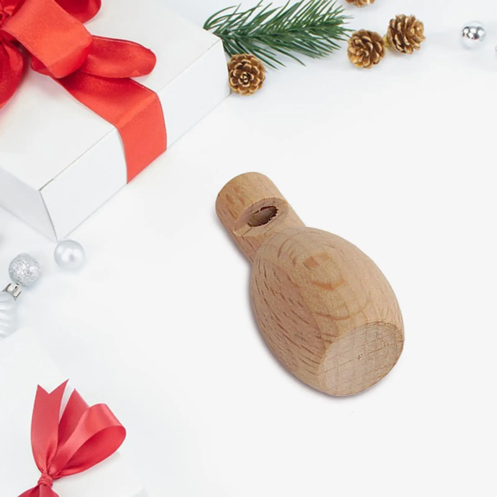 어린이용 목재 호루라기, 인지 학습 활동, 공예 소리 호루라기, 2-6 팩