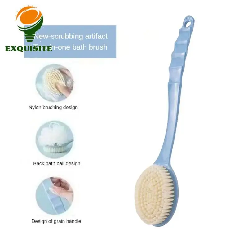 Double-sided Bath Brush Dont Ask For Help Long Handle Brush Rub Mud To Remove Dust No Harm To Skin No Need For A Bath Brush Bath