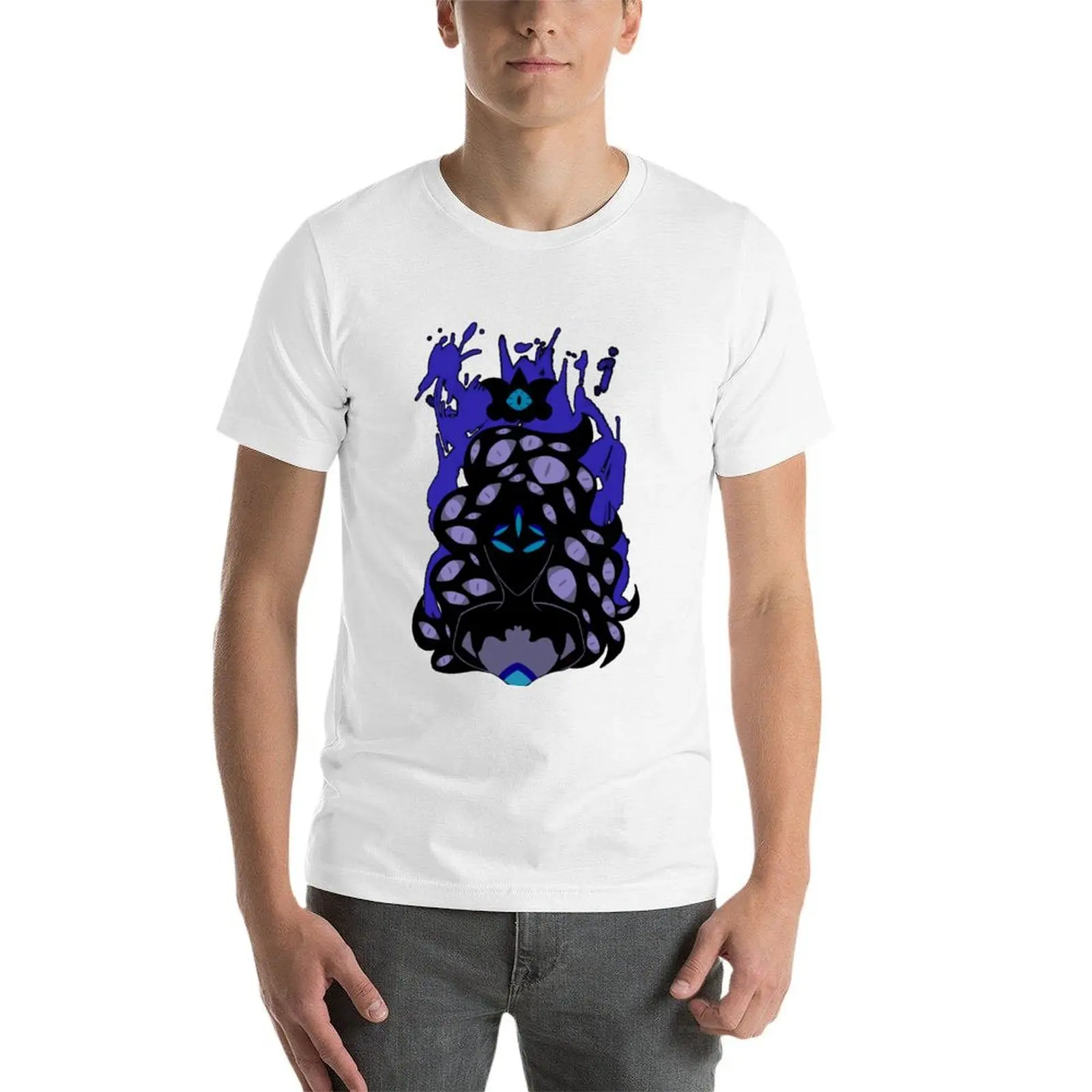 *NFA* تي شيرت Infanta Paint Splot تي شيرت قطني للرجال 100% تي شيرت رجالي مصمم تي شيرت #4