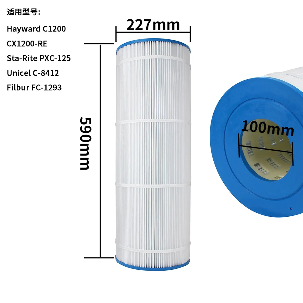 Replacement Pool Filter Cartridge 120 Sq. Ft – Compatible with C1200, CX1200RE, PA120, C-8412, FC-1293