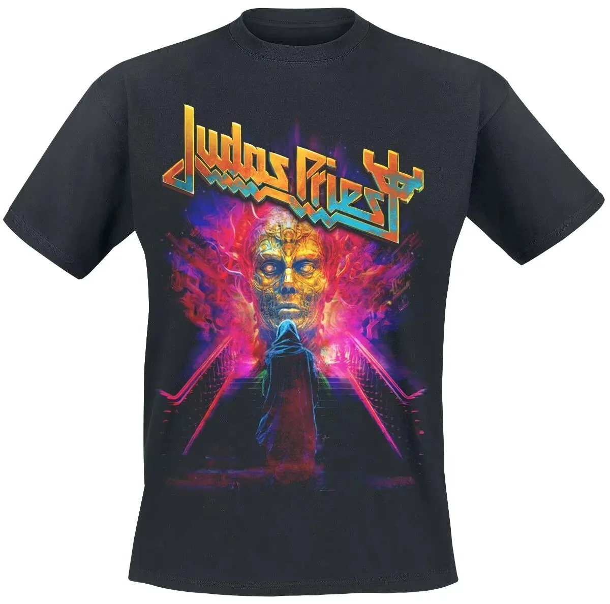 Escape From Reality Judas Priest Band Graphic T-Shirt Cotton Men Women Streetwear Tee