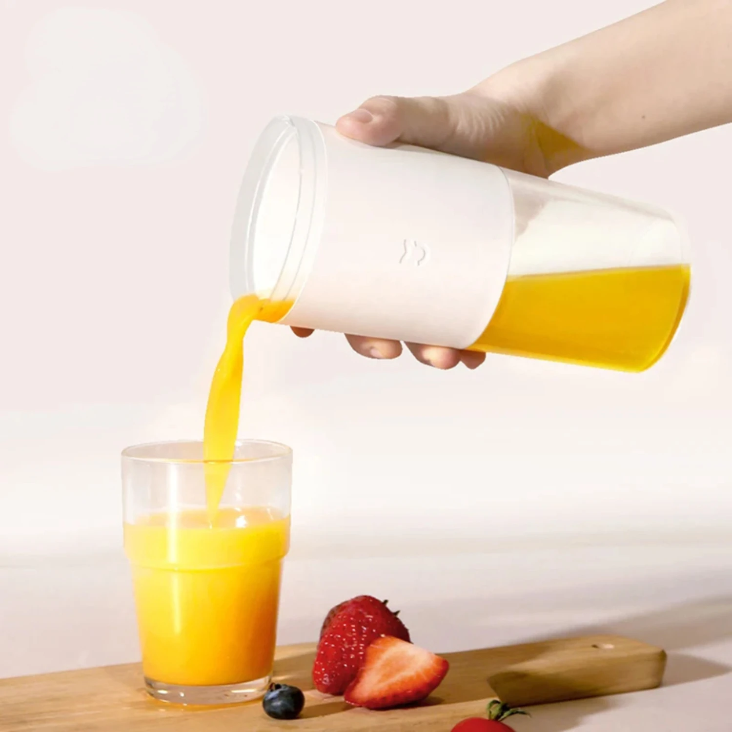 Mini Portable Blender  Fruit Juicer Machine Orange Juicer Kitchen Food Processor Maker Juice Extractor