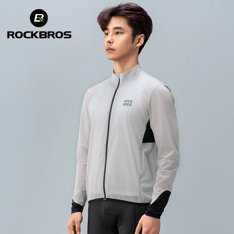 ROCKBROS Bicycle Jackets Men Women Breathable Bike Windbreak Full Sleeves Tops Coat Sports MTB Road Cycling Jerseys Equipment