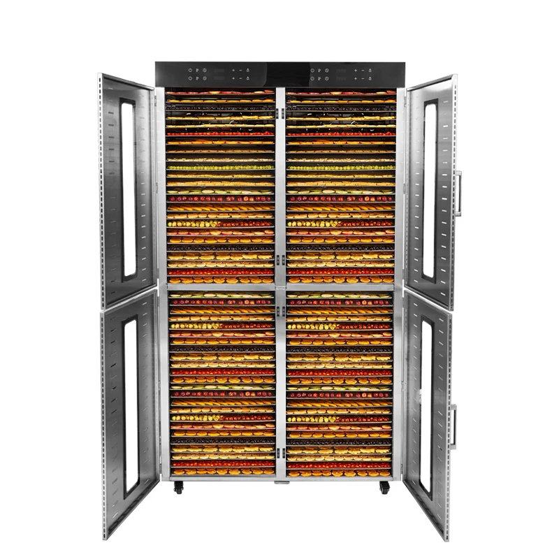 

OEM Wholesale 96 Trays Large Capacity Stainless Steel Industrial Electric Powered Fruit Vegetable Dryer Food Dehydrator Machine