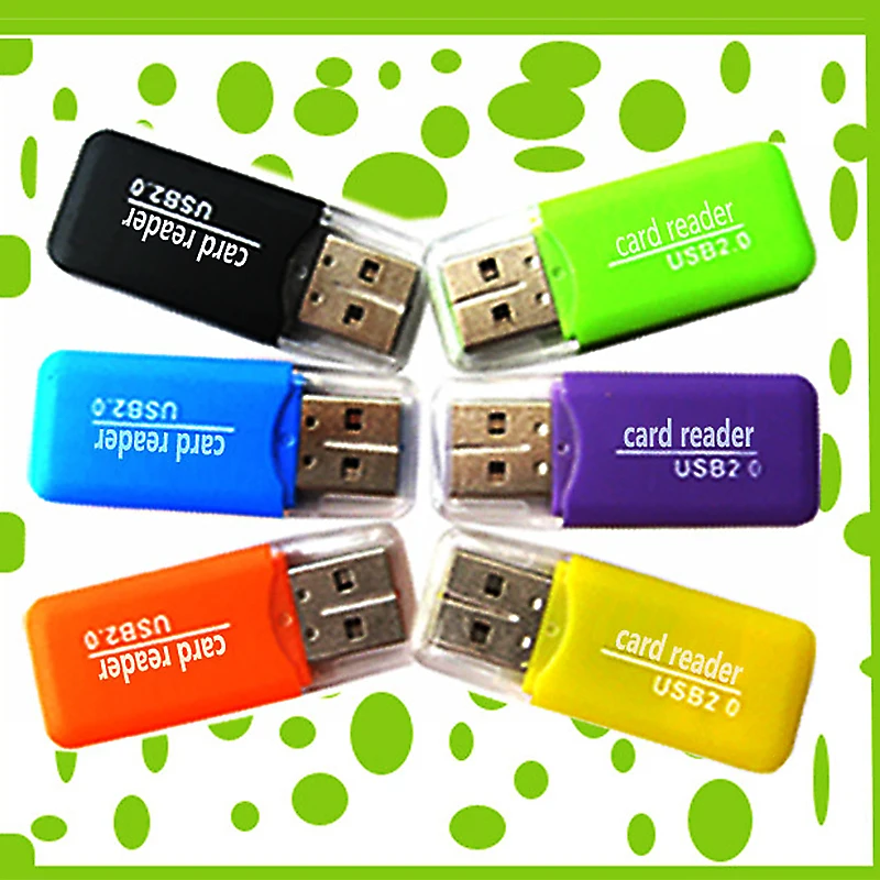 UTHAI TF1 card reader microSD/TF card/mobile memory card high-speed USB2.0 reading Card holder in multiple colors