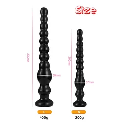 Soft Buttplug Sextoys Long Butt Plug perline anali giocattoli del sesso per donne e uomini Sex Shop ano Vagina dilatatore giocattolo erotico giochi per adulti