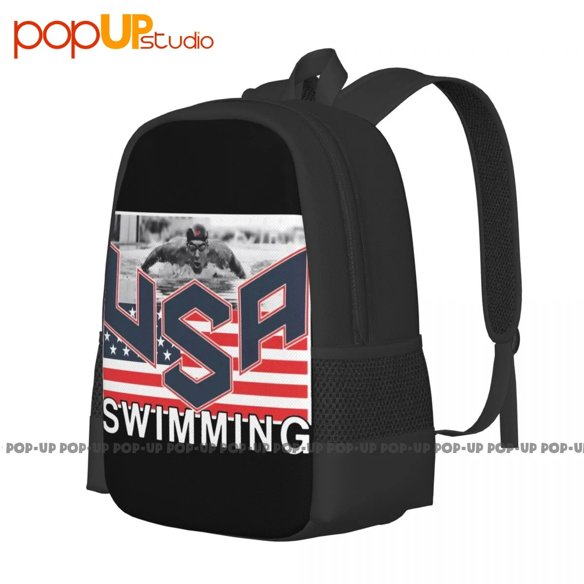 Usa Swimming Michael Phelps 1450 Backpack Large Capacity Newest Foldable Shopping Bag Outdoor Running